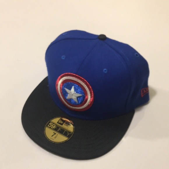 new era captain america hat